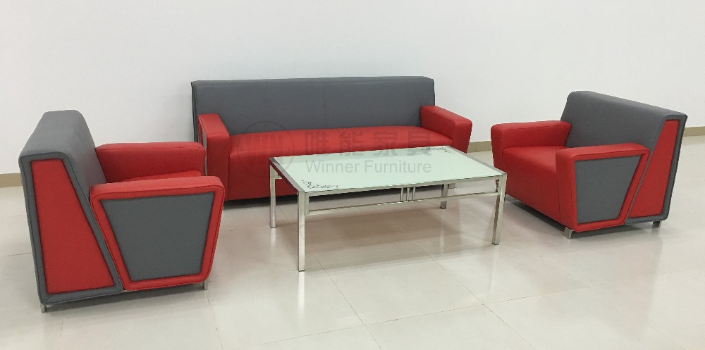 New model commercial office sofa sets office furniture waiting room sofa