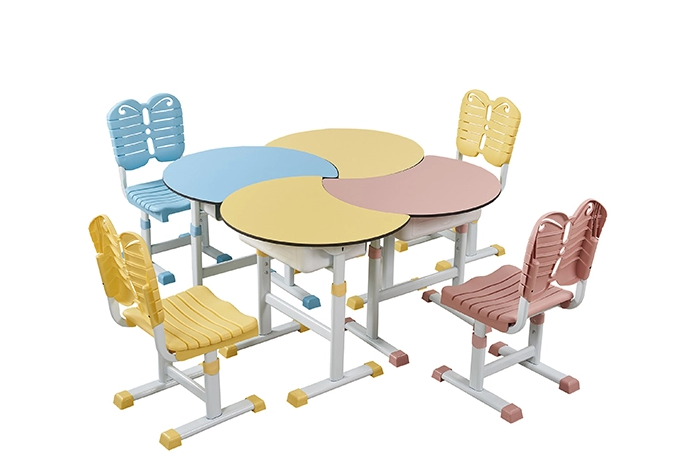 Commercial Furniture School Student Plastic Chair Classroom Table