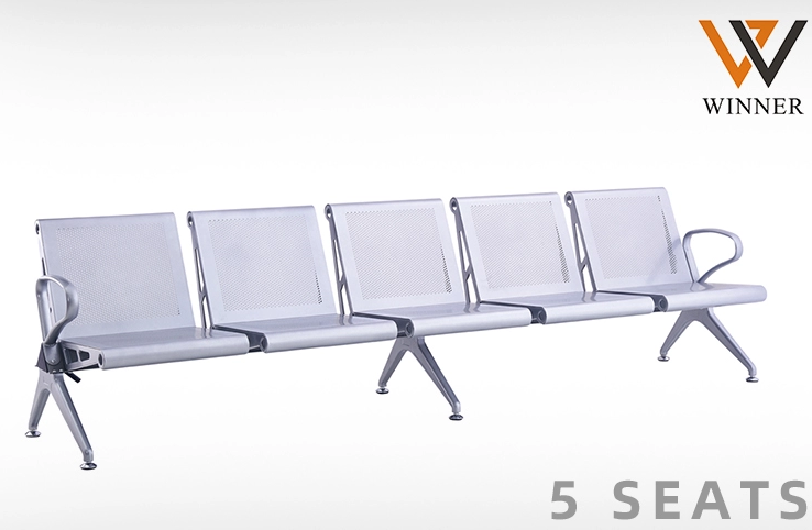reception modern customer waiting chairs Customizable seat link lounge chair 3 seater airport chair