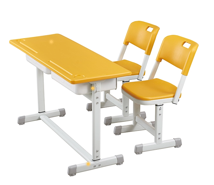 school furniture classroom table double school desk and chair adult study double seater desks chairs set