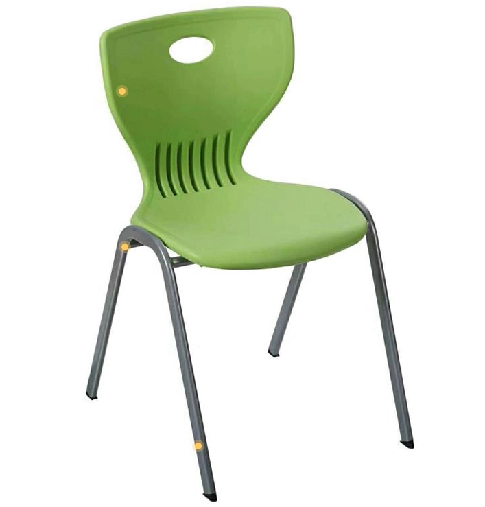 modern style plastic backrest stack chairs school plastic chair student training chairs