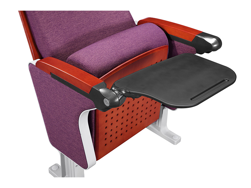 Aluminium alloy auditorium meeting room lecture hall chair folding college student purple theater chairs