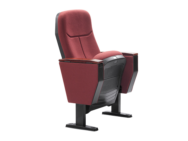 Standard size college school auditorium chair university chair lecture hall chairs with writing pad