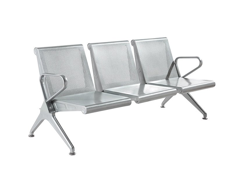 Hospital clinic public place reception seating waiting room area airport bench chair