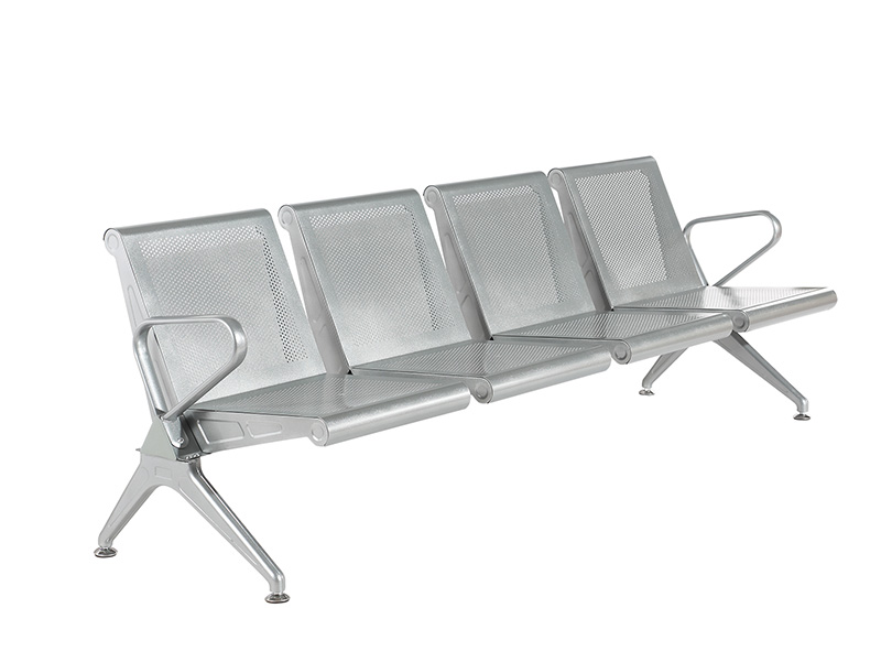 Hospital clinic public place reception seating waiting room area airport bench chair