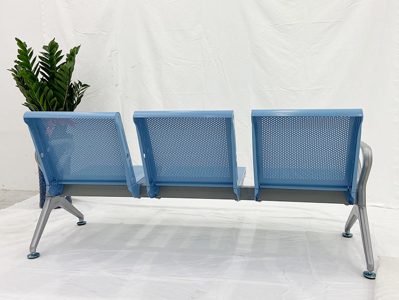 Multi-seat link chair link Iron public airport seating chair Metal benches for area bench waiting room seating