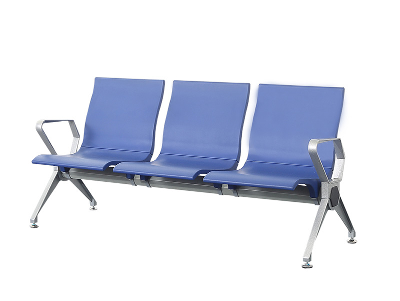 Waiting 3 seater airport seating chairs passengers public bench bus station chairs airport waiting chair