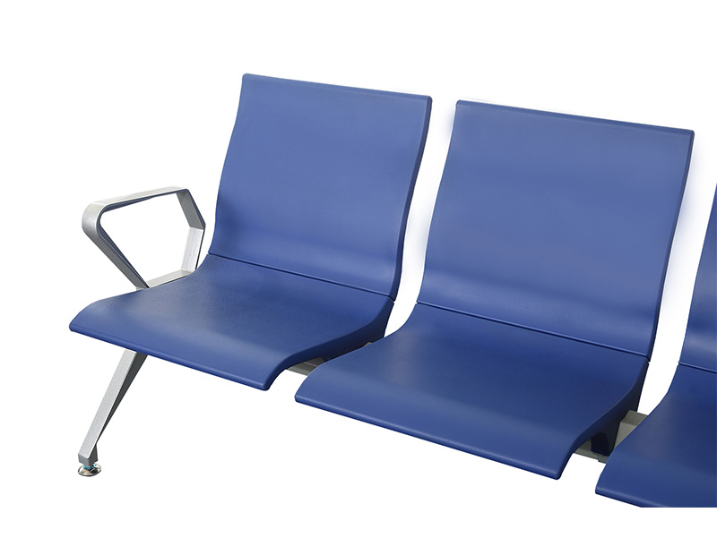 Waiting 3 seater airport seating chairs passengers public bench bus station chairs airport waiting chair