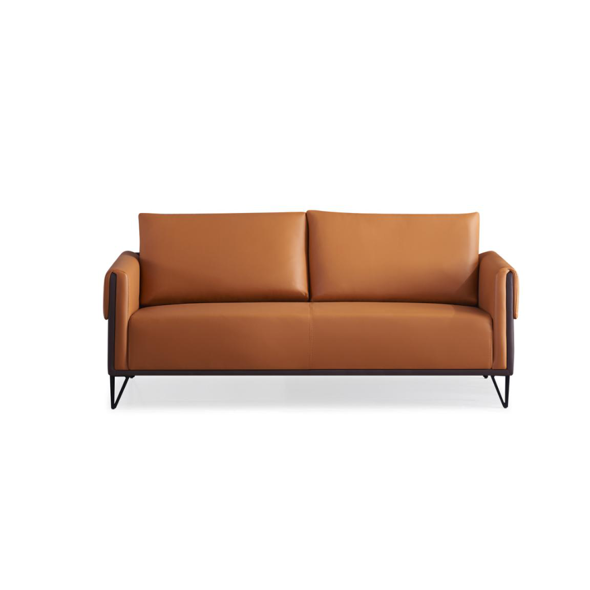 Wholesale Commercial office Furniture General Modern Leather Office Sofa waiting room sofa