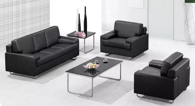 office furniture sofa waiting room sofa modern leather sofa set