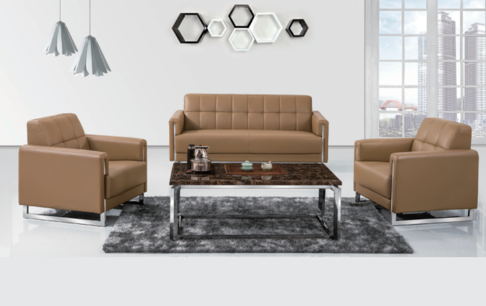 2021 Hot Sale Modern Sofa Furniture Cozy Functional Leather Office Sofa