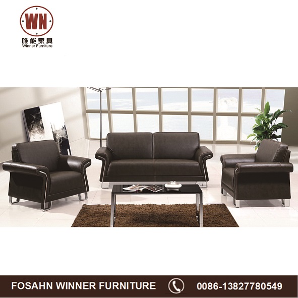 3 seater office sofa, leather office sofa, modern office furniture waiting room office sofa