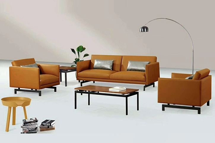 Modern Design Fashion Sofa Design Furniture Three Seat Office Sofa Set