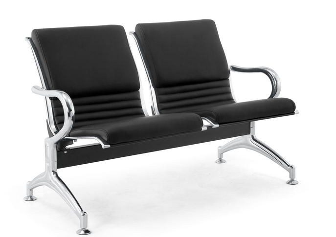 PVC cushion 3 seater for waiting chair W9601FC waiting chair airport waiting chair