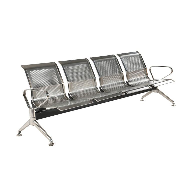 Durable Stainless Steel Chair Hospital Waiting Area Seat airport waiting chair 3 seat waiting chair