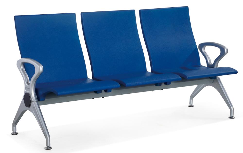 2021 Modern Design High Quality 3 Seat Pu Material Airport Waiting Seat waiting chair
