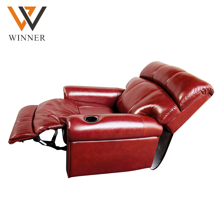 Comfortable 4d theatre movie reclining chair Family Genuine Leather home sofa chairs cinema vip chair