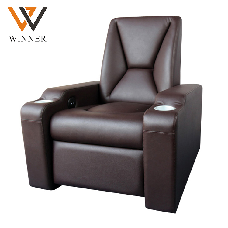 ift rocker vip electric cinema seat sofa Cheers seats Genuine leather reclining movie theatre chair