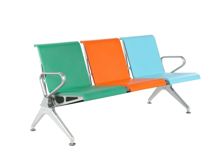 2021 Hot-sale steel single seat airport waiting chair W9804P-1