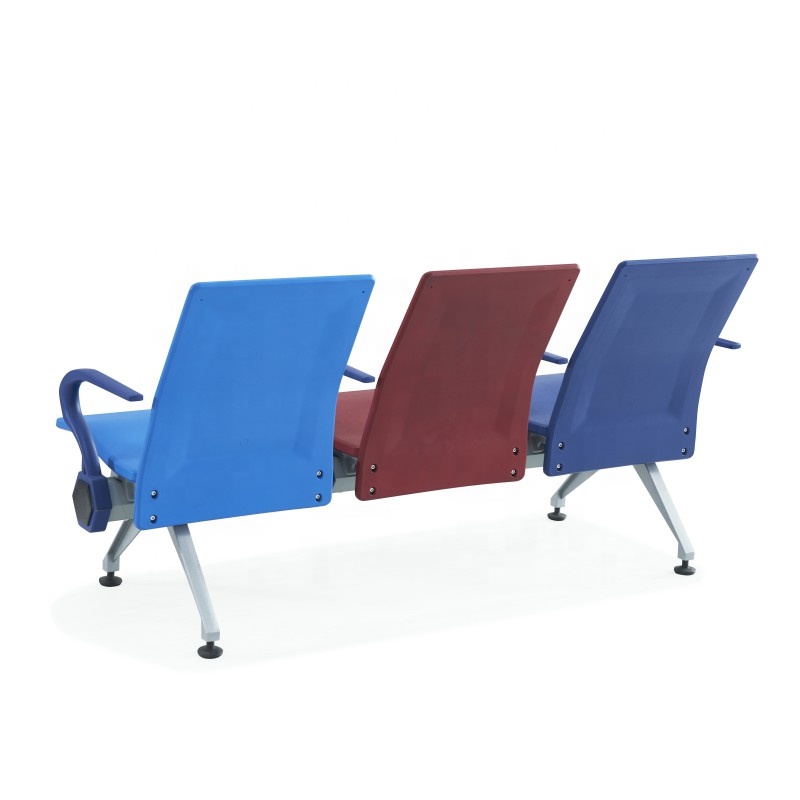 New Design Aluminium Material Lounge Waiting Row Chair for Airport
