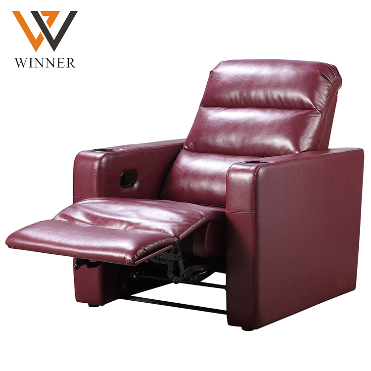 auditorium recliner cinema seat Genuine theater chair audience classical reclining durable cinema chairs