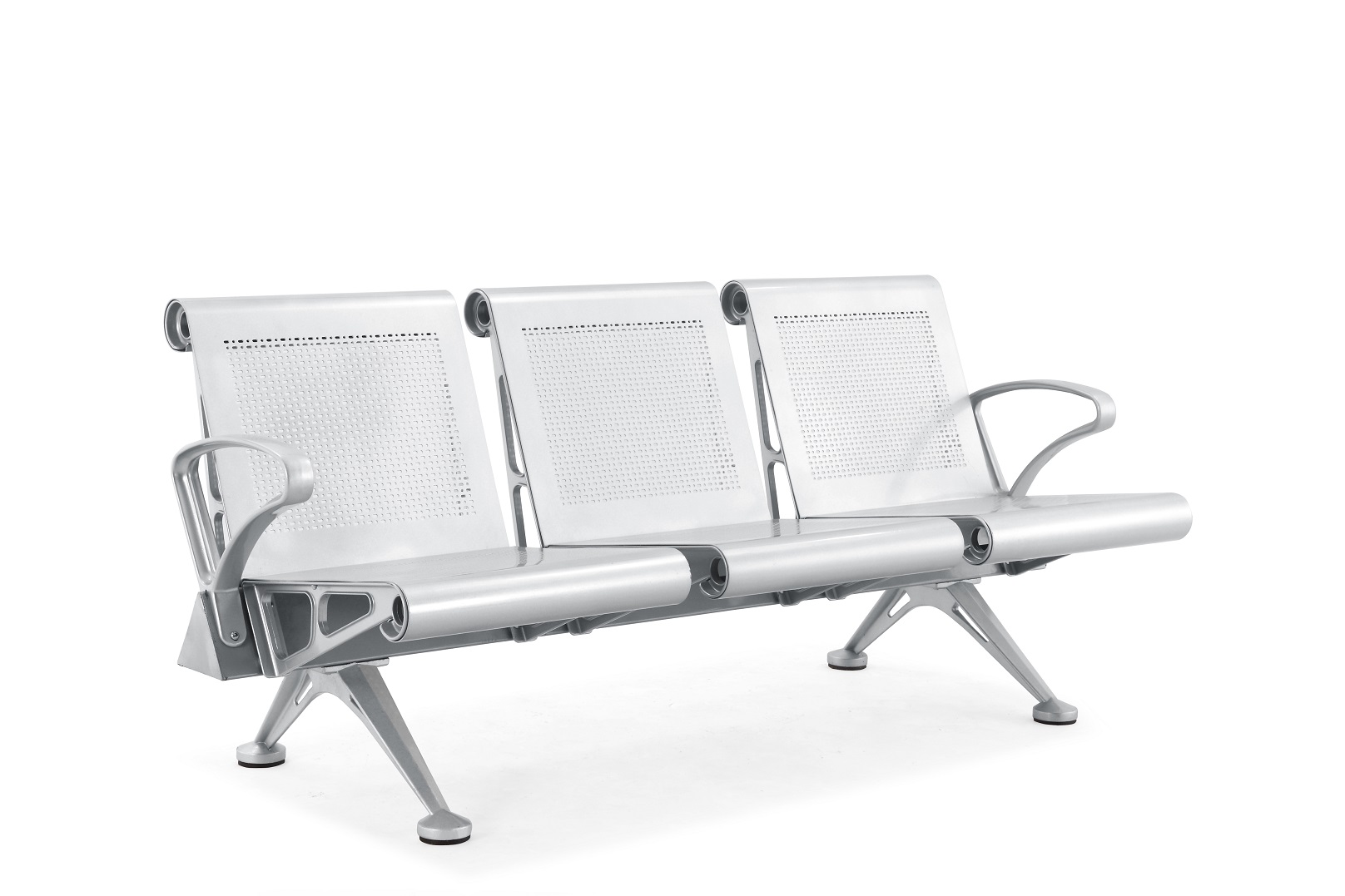 High grade aluminium alloy arm and leg airport  waiting chair