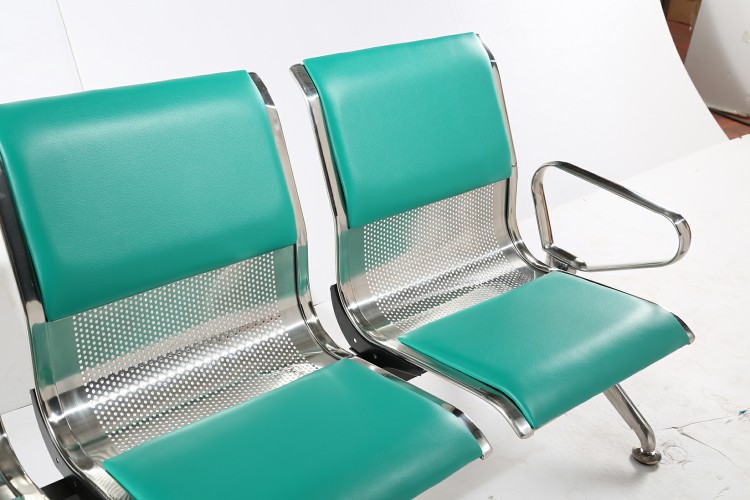 2021 Iron Metal Airport waiting  Chair Airport Modern Waiting Chairs airport chair