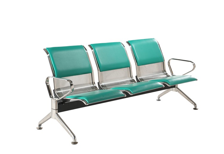 2021 Iron Metal Airport waiting  Chair Airport Modern Waiting Chairs airport chair