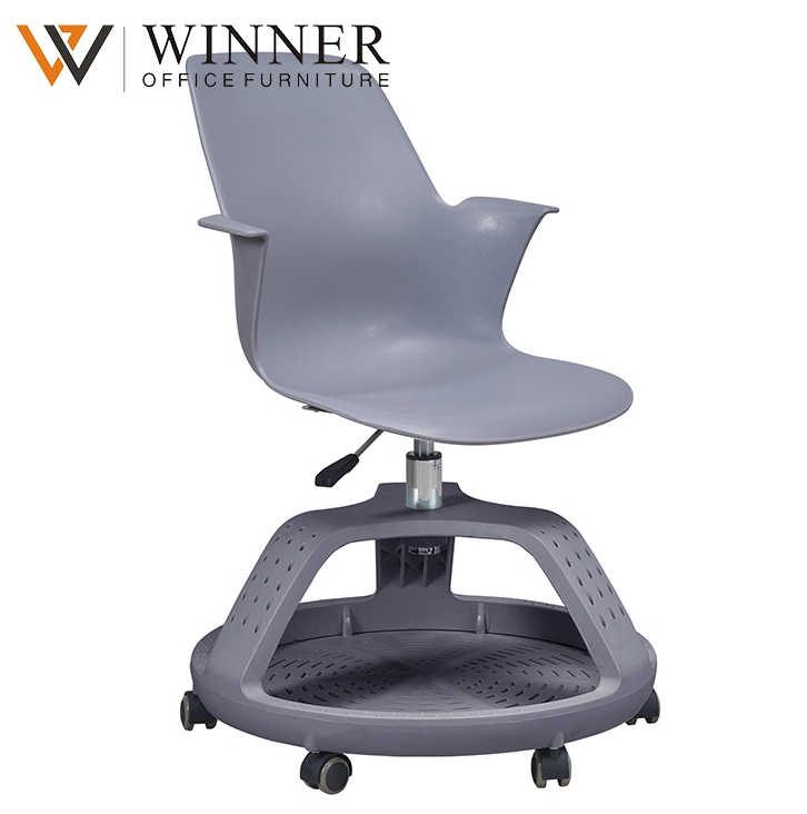 2021 University Classroom Swivel Chair With Wheels For Student Node School Furniture Chair