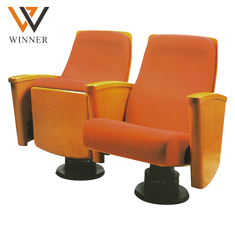 Two-Seater commercial folds wholesale theater seats standard size metal chair luxury auditorium chairs