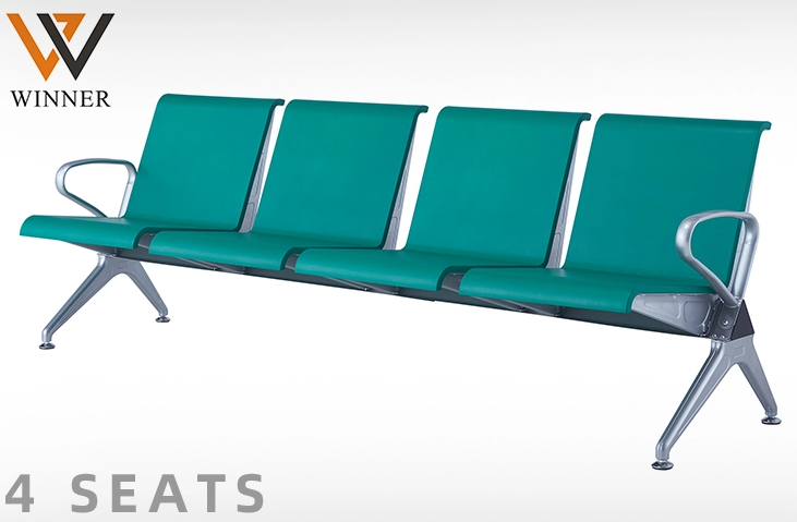 Metal bus station chairs public waiting bench link room chair 1 2 3 4 5 seater airport waiting chairs