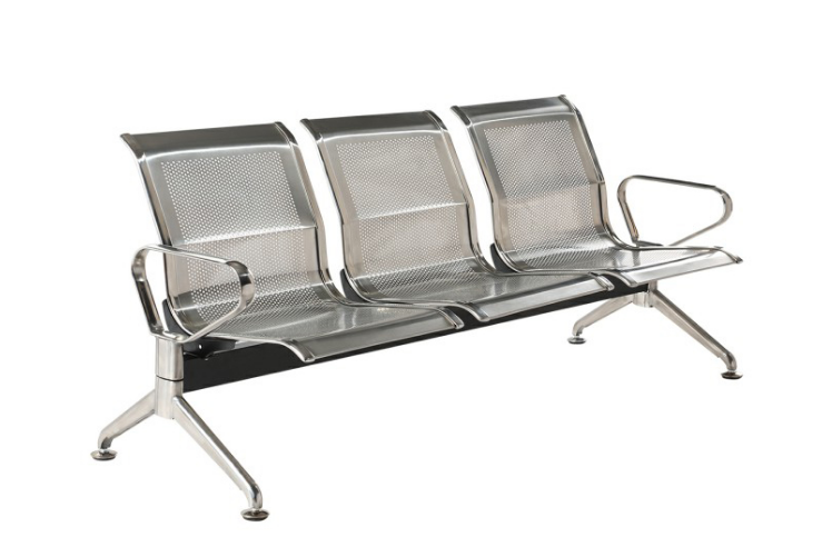 3 Seater Clinical Waiting Room Gang Chair for Airport
