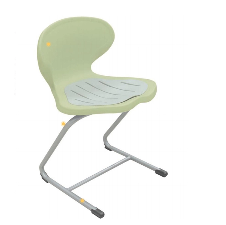 school furniture educational chairs PP shell design student chair for university