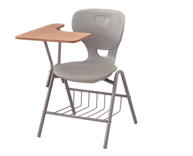 modern classical style school study chairs plastic student chair with writing pad