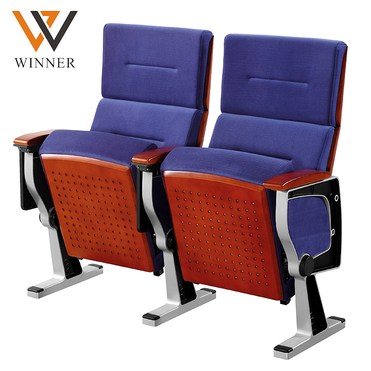 College luxury school auditorium seating comfortable folded modern standard size theatre chair