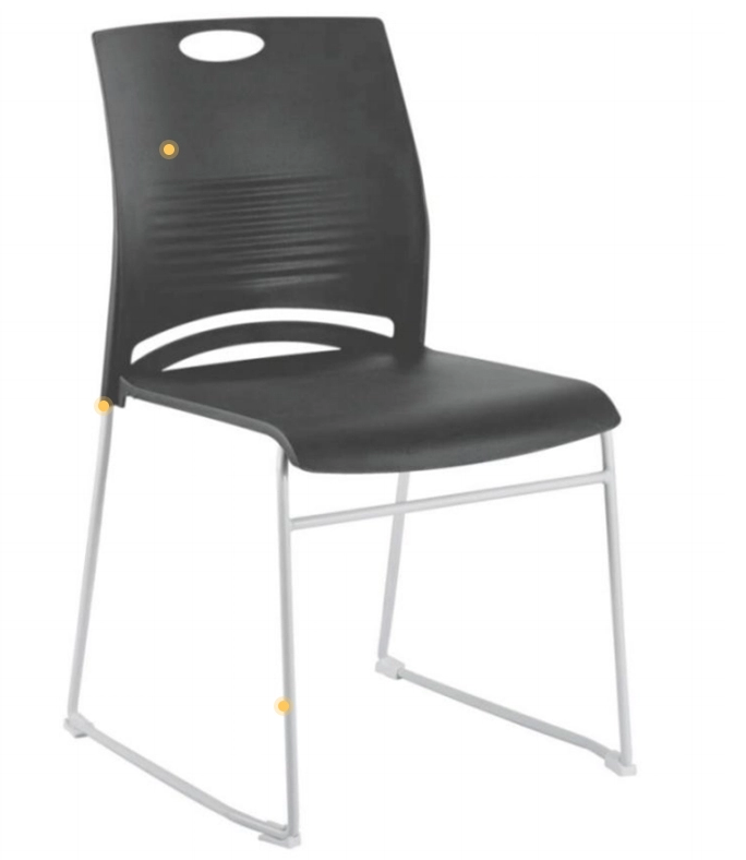 stackable classroom chairs plastic black stacking study chair for high school